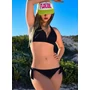 Kép 1/7 - Tenerife Pike Black P-LX-603 Origami Bikini