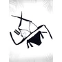 Kép 7/7 - Tenerife Pike Black P-LX-603 Origami Bikini (M-XXL)