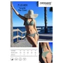 Kép 4/7 - Tenerife Pike Green P-LX-604 Origami Bikini