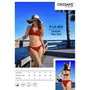 Kép 5/7 - Tenerife Pike Red P-LX-605 Origami Bikini 