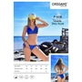 Kép 4/7 - Tenerife Shiny Azure P-608 Origami Bikini