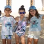 Kép 4/4 - DISNEY Lilo és Stitch love lila gyerek fürdőruha