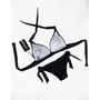 Kép 2/2 - Nevada Black Lurex P-LX-LTD-701 Origami Bikini
