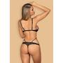 Kép 2/7 - LIFERIA Black fehérnemű, szexi body