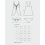Kép 3/3 - BLACKARDI szexi babydoll + tanga