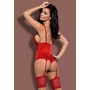 Kép 2/5 - SECRED szexi corset, fűző + tanga