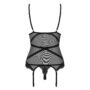 Kép 7/7 - BONDEA Black fehérnemű, szexi corset+tanga