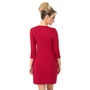 Kép 3/4 - MARGO Burgundy Luxury női hálóing