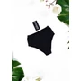 Kép 2/3 - ORIGAMI BIKINI X-147 vastag szélű magas alsó - FEKETE