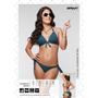 Kép 1/4 - ORIGAMI BIKINI P-LX-103 - OCEANSIDE PETROL