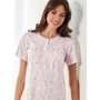 Kép 2/3 - IL GRANCHIO Camicia rosa pamut hálóing