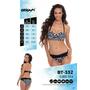 Kép 3/4 - Floral Folk BT-332 Origami Bikini 