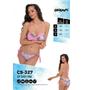 Kép 3/4 - Joy Baby Pink CS-327 Origami Bikini 
