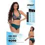 Kép 3/4 - Jungle Leaf HD-331 Origami Bikini 