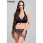 Kép 1/3 - Aruba Coffee BW-566 Origami Bikini strandszoknya