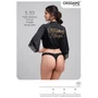 Kép 3/5 - Fekete magas tanga alsó X-573 Origami Bikini