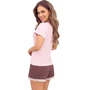 Kép 2/3 - DAPHNE Pink Short  1/2  Exclusive női pizsama