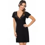 Kép 1/3 - LUIZA Black Exclusive női hálóing
