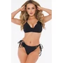 Kép 4/6 - FLORES 1 Black Luxury bikini 