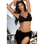 Kép 2/6 - FLORES 1 Black Luxury bikini 
