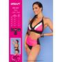 Kép 3/4 - Texas Neon Pink HD-237 Origami Bikini 