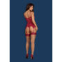 Kép 5/7 - ROSALYNE Red fehérnemű, szexi szivacsos corset