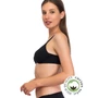 Kép 3/7 - SIELEI Natural Cotton 1452 merevítő nélküli melltartó