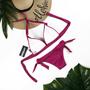 Kép 2/2 - Sky Fucsia P-LTD-184 Origami Bikini