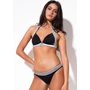Kép 1/10 - POPPY Runway bikini - FEKETE-FEHÉR