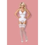Kép 4/5 - 810 White fehérnemű, szexi corset+tanga
