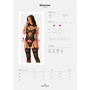 Kép 3/3 - ELIZENES Black merevítős LUXUS corset+tanga 