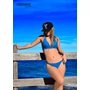 Kép 3/7 - La Palma Petrol Blue PT-622 Origami Bikini
