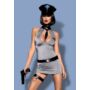 Kép 1/3 - POLICE Dress 5 részes erotikus jelmez XXL