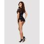 Kép 5/7 - 868 BLACK fehérnemű, szexi babydoll+tanga
