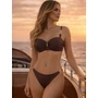 Kép 1/8 - NEW YORK 1 Brown Luxury bikini 
