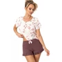 Kép 1/3 - AMARIS Short  1/2  Exclusive női pizsama