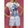 Kép 3/3 - STITCH 2 részes pizsama szett - BIANCO