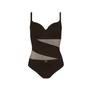 Kép 4/4 - FASHION 5 Black Luxury egyrészes fürdőruha 