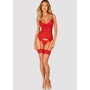 Kép 3/6 - INGRIDIA Red merevítős, szivacsos LUXUS corset+tanga