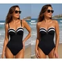 Kép 4/5 - SAILOR Black egyrészes fürdőruha