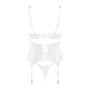Kép 6/6 - AMOR BLANCO White merevítős LUXUS corset+tanga
