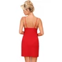 Kép 4/5 - ALLY Red Luxury hálóing