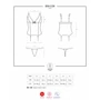 Kép 3/7 - 856 BLACK fehérnemű, szexi corset+tanga