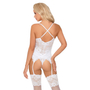 Kép 2/5 - ALAZNE White fehérnemű, szexi corset+tanga