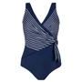 Kép 1/3 - THAILAND 3 Navy Blue Luxury egyrészes fürdőruha