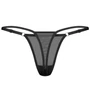 Kép 6/6 - VIOLAMI Black „Too sexy” feliratú állítható pántos női tanga