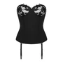 Kép 5/6 - EDITYA Black LUXUS corset 