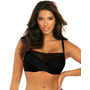 Kép 1/3 - FASHION 16 Black Luxury külön bikini felső