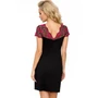 Kép 2/3 - CANDY Black Luxury női hálóing