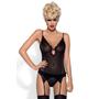Kép 1/2 - CITYGIRL Black fehérnemű, szexi corset+tanga